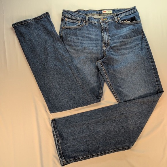 Wrangler Other - Wrangler Relaxed Boot Mens Jeans 36x34 Medium Wash Blue Denim Pants